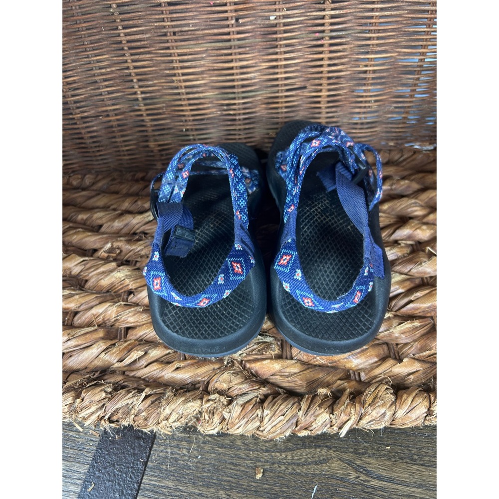Chaco Women's Blue Patterned Z/Cloud Sandals - Picture 4 of 6